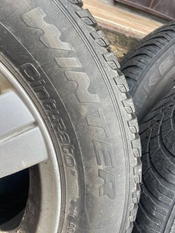 5x112 r15 elektróny Volkswagen + zimne 195/65 r15 Pirelli - 5