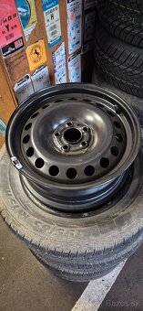 Predám plechové disky 6JX15 ET35 na škoda scala... - 5