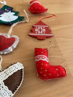 Vianočné ozdoby 8 kusov - 5