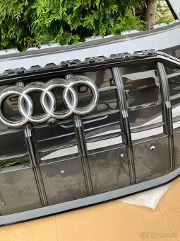 maska mrizka grill audi q7 19- cerna sq7 - 5