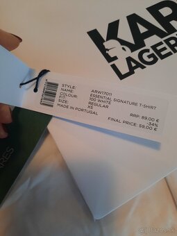 Karl Lagerfeld tricko S/ xs - 5