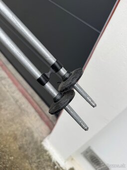 Predám lyžiarske palice Elán - 130cm - 5