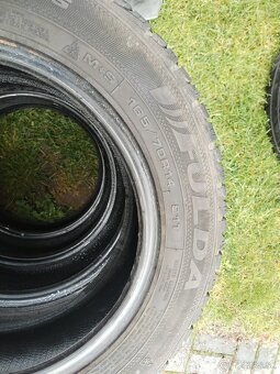 Predám zimné pneumatiky Fluida 165/70R14 - 5