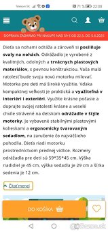 Detské odrážadlo - 5