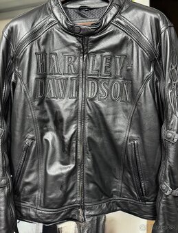 Predám koženú bundu HARLEY DAVIDSON - 5