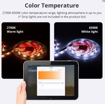 RGB LED pás matter riadiaca jednotka - 5