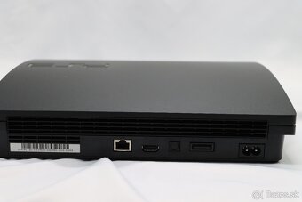PS3 Slim CECH-3004B 320GB + originál ovládač + káble - 5