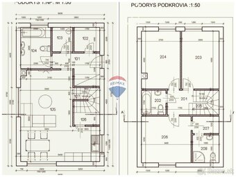 2 podlažný rod.dom, hrubá stavba, 116m2, pozemok 589m2 , Koš - 5