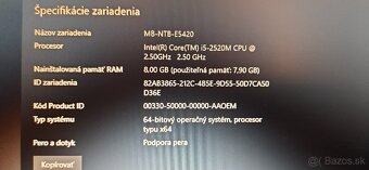 Dell Latitude E5420 s Intel Core i5, 8 GB, SSD - 5