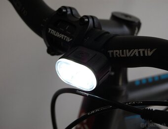 Mini LED bike svetlá predné + zadné, 10 režimov, micro USB - 5