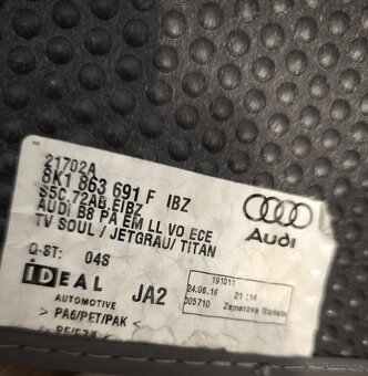 predne zadne koberčeky na AUDI A5 8T 2016 (2012-2016) - 5