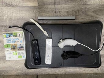 Nintendo Wii plus príslušenstvo a hry - 5