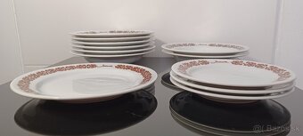 Retro reštauračné taniere Jednota - 5