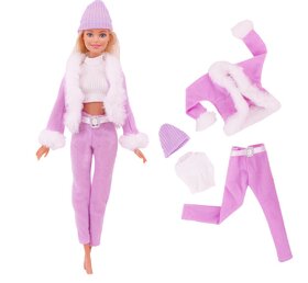 Štýlové sady oblečenia pre bábiku Barbie 15 setov - 5