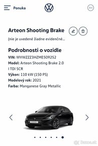 VW ARTEON Shooting Brake, 2,0TDI 47000km,DSG,Virtual cockpit - 5