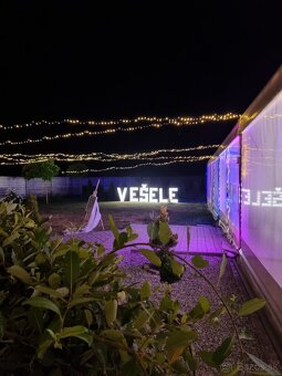 Svetelný LED nápis - 5