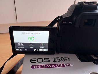 Canon EOS 250D + objektív 18–55mm IS STM (3454C002), čierny - 5