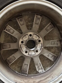Zimná sada Tiguan 5x112 r17 pneu continental 215/65/17 - 5