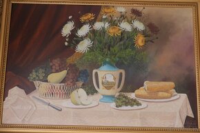 Olejomaľba, zátišie - 5