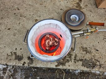 Plynová pec na tavenie / plynová vyhňa - 5