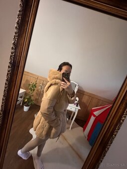 Krasny kožusok veľkosť XL - 5