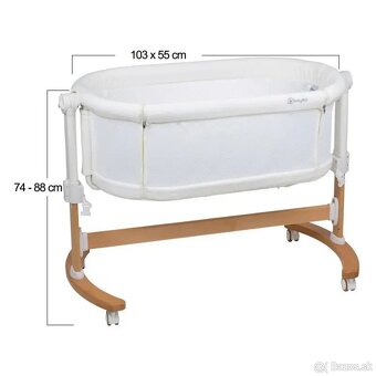 postielka BABYGO s kolieskami - 5