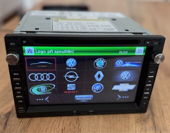 Autorádio 2DIN - 7” dotykový display - 5
