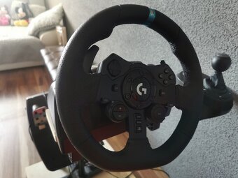 Predám herný volant Logitech G-923+radiaca páka. - 5