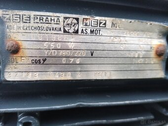 Snekova prevodovka s elektromotorom 0,55kW - 5