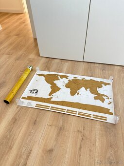 Stieracia mapa sveta Mapa World Scratch Map Stieracia, 88x52 - 5