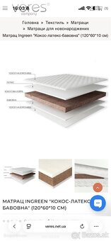 Detská postieľka VERES MONAKO + matrac | ako nová - 5