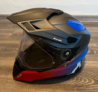 Airoh Commander Progress Blue/Red MAT Veľkosť: M - 5