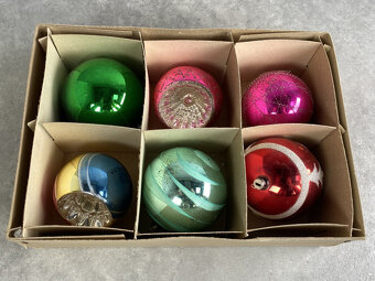 Retro vianočné ozdoby rôzne - 5