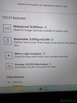 Softshell bunda Name it velkost 98 - 5