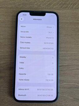 Apple iPhone 13 128GB modrý - 5