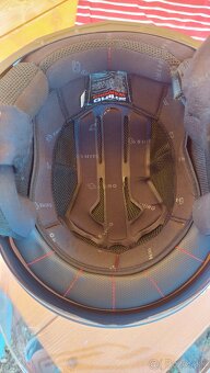 Motprkárska prilba Shiro SH-451 biela - 5