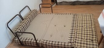 ZLAVA PREDAM,VYMENIM 2XROZKLADACÍ GAUČ, OBÝVACIU STENU, - 5