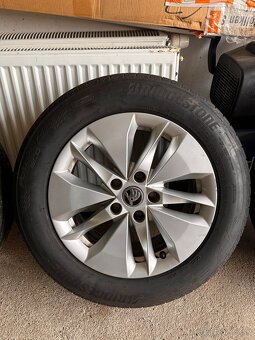 Alasia 16" Octavia IV original + bridgestone turanza eco - 5