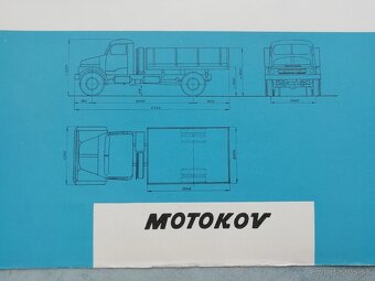 Praga S5T sklápěč - prospekt - originál - 5