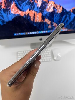 iPhone Xs Silver BATERIE 100% TOP - 5