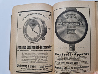 Stará technická příručka 1921 automobil motocykl veterán - 5