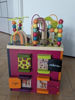Interaktívna kocka B-Toys Zanny Zoo - 5