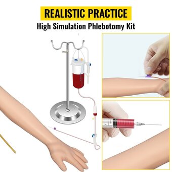Intravenózní injekční tréninkový model ruky - 5