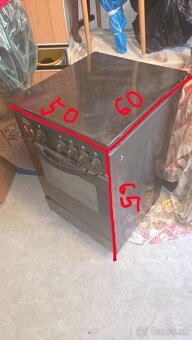 Plynový sporák + digestor - 5