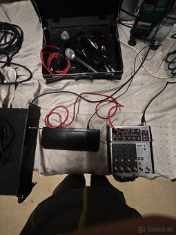 Predam profesionalne reproduktory s kabelazou a mix pultom - 5
