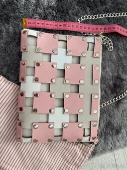 Crossbody kožená kabelka - 5