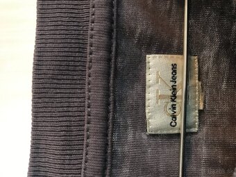 CALVIN KLEIN originál sive pánske tricko XL - 5