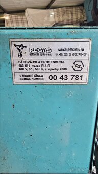 PÁSOVÁ PILA PROFESIONAL 280 SHI, verze PLUS - 5