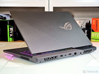 Herný notebook ASUS ROG STRIX | RYZEN 5800 | RTX 3060 | RGB - 5