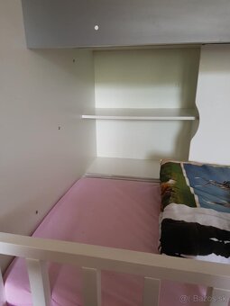 Poschodová posteľ s úložným priestorom - 5